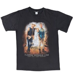 Florida Georgia Line Tour Shirt 2019 Black Graphic‎ Band Tee Youth